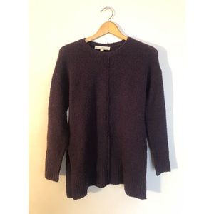 Long Purple Loft Sweater